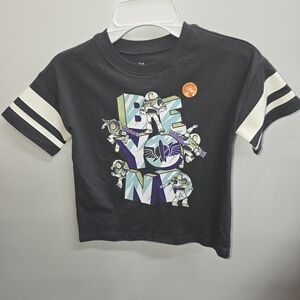 Kids Black and White Graphic T-Shirt